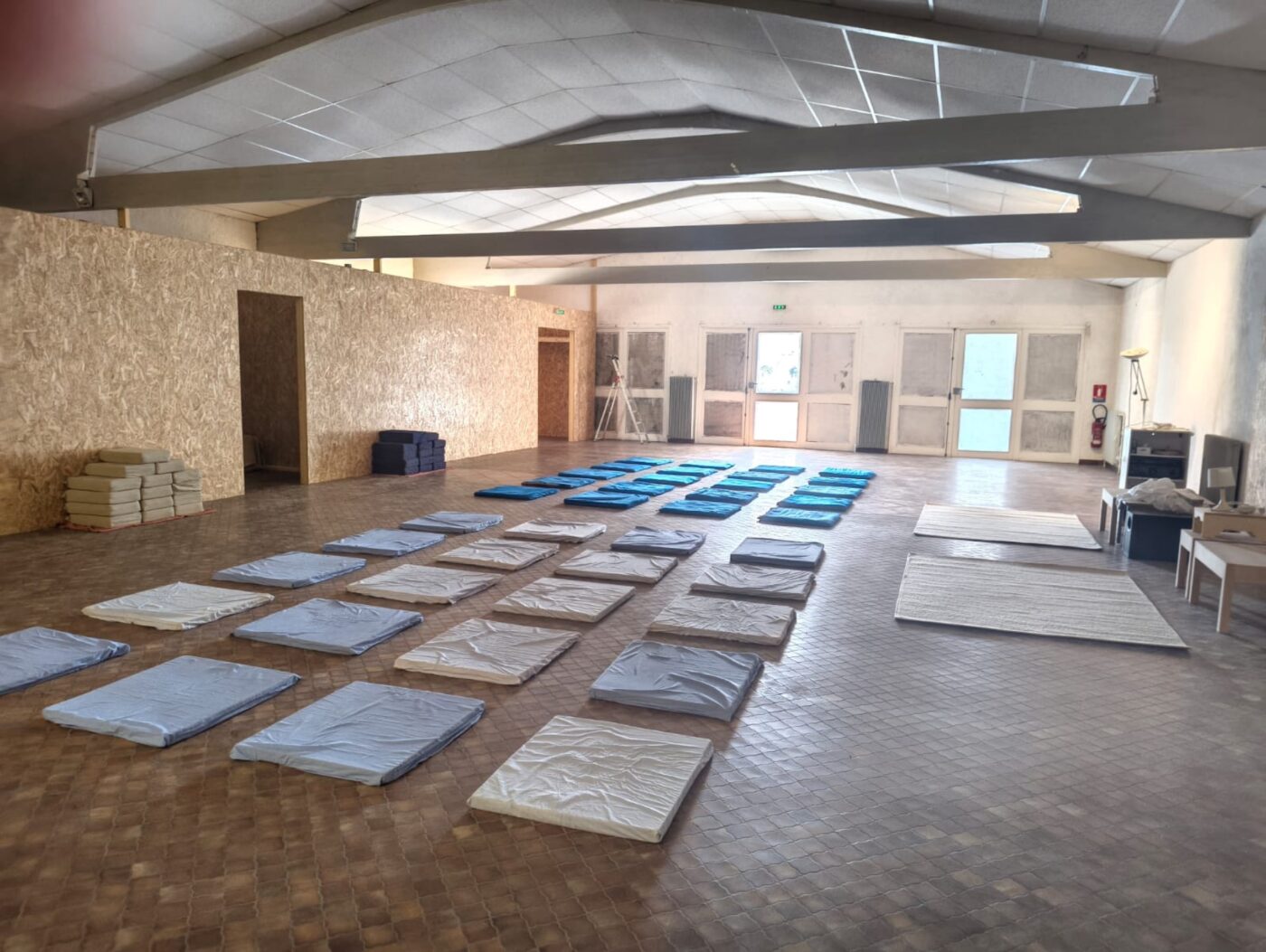 The meditation hall (Dhamma Hall)